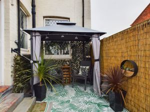Gazebo/seating area- click for photo gallery